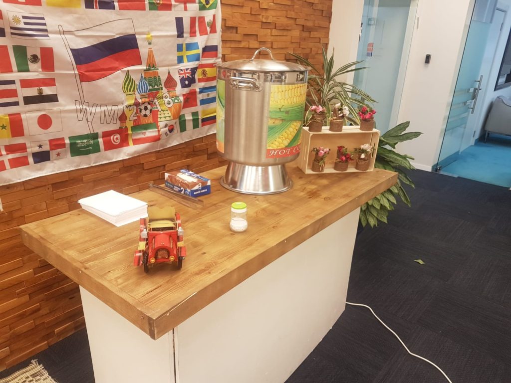 דוכן תירס חם