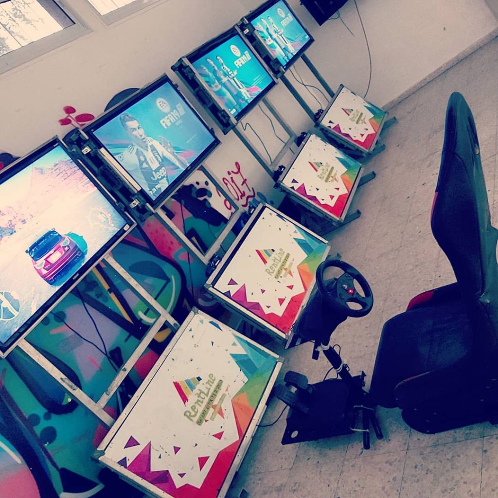 מתחם מולטימדיה לאירועים