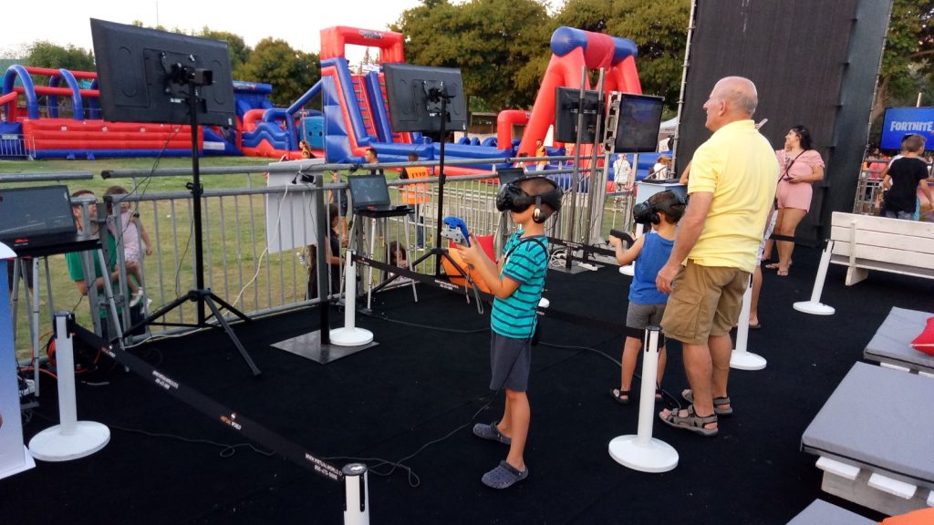 מתחם VR מציאות מדומה