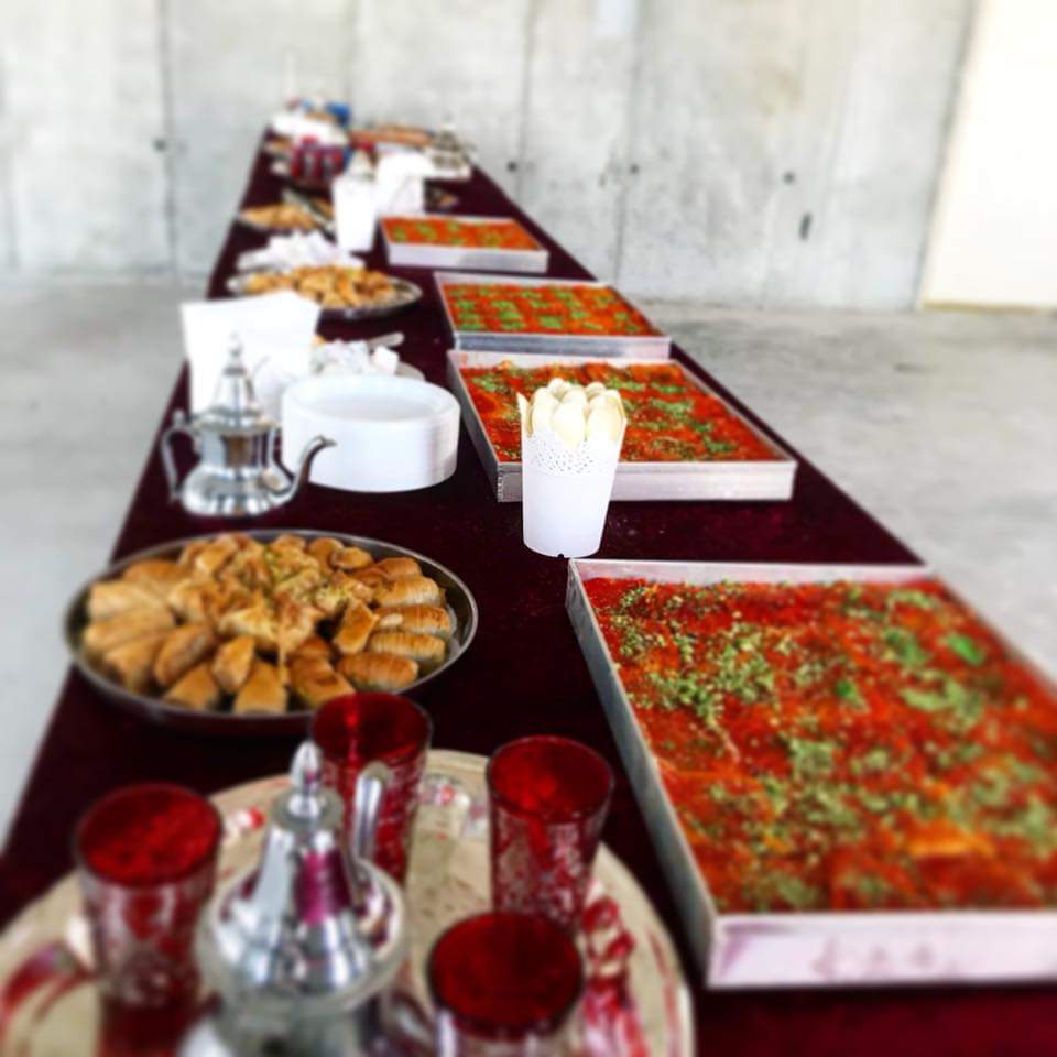 דוכן בקלאווה וכנאפה