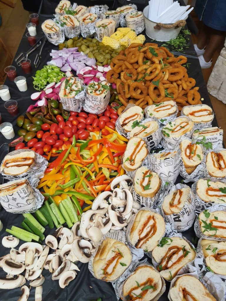 דוכן שניצלים לאירועים