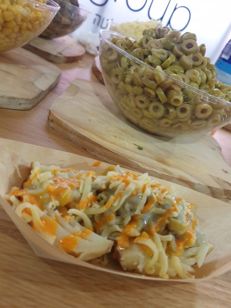 דוכן תפוח אדמה מוקרם