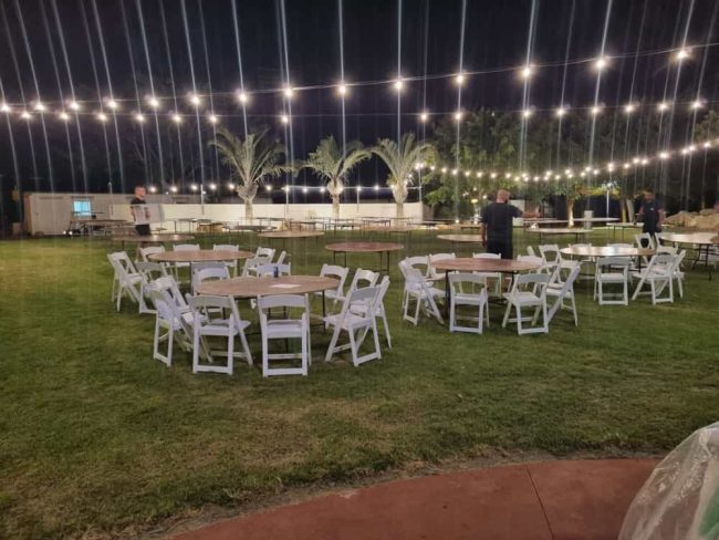 השכרת ציוד תאורה למסיבות ואירועים