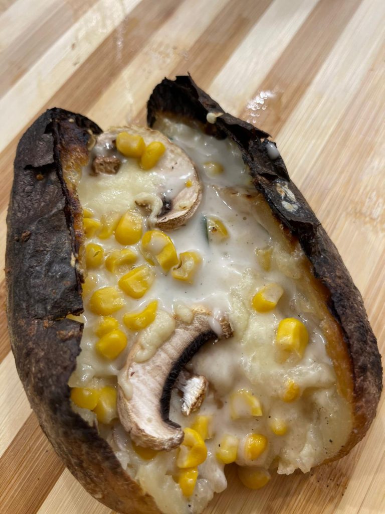 דוכן תפוח אדמה מוקרם