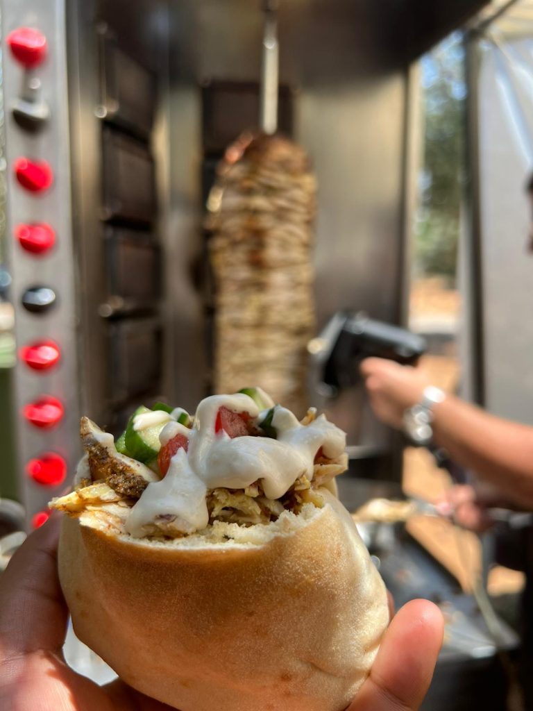 דוכן שווארמה לאירועים