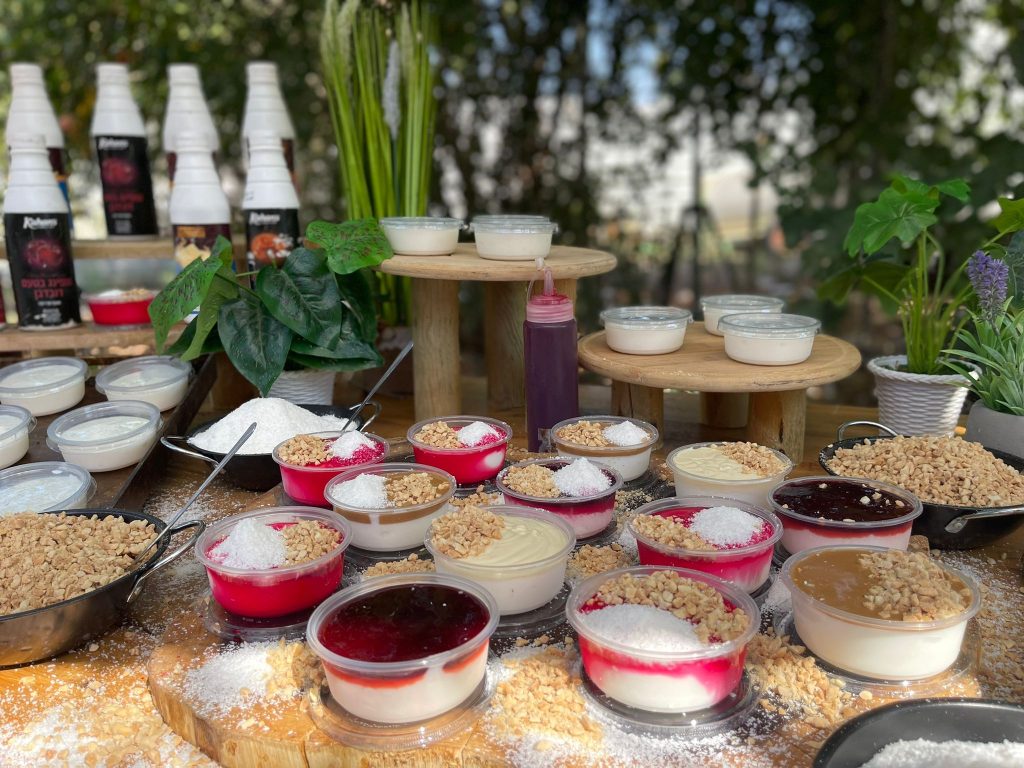 דוכני מזון חלביים לאירועים