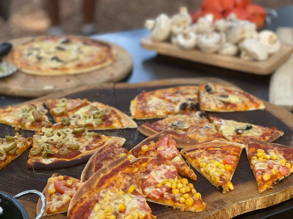 דוכן פיצות מהטאבון