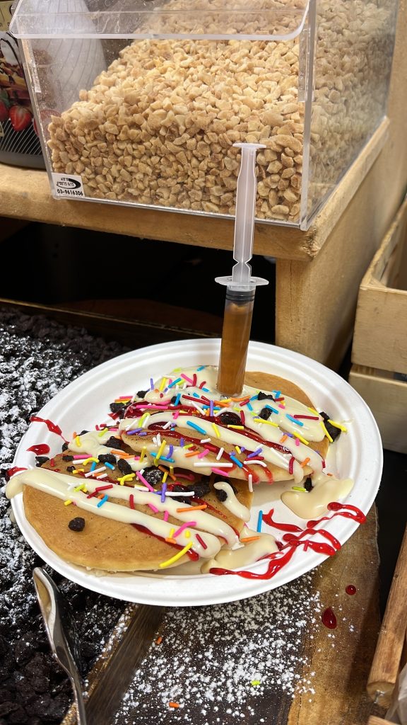 דוכן פנקייק הולנדי