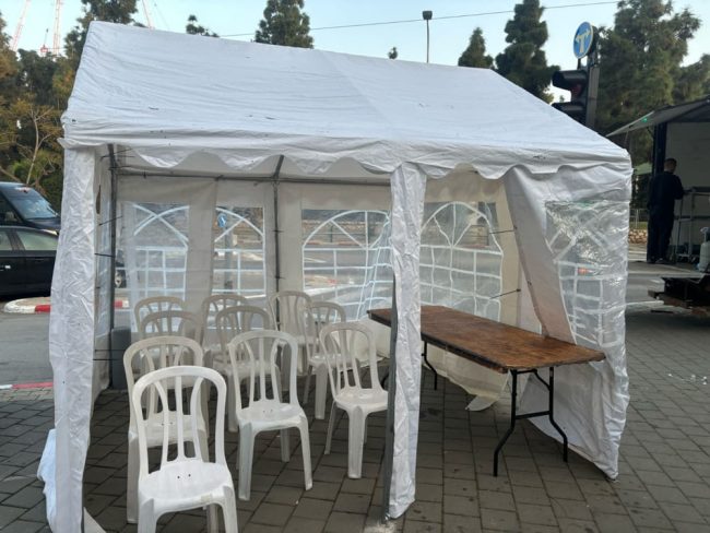 אוהל ברזל 3X3