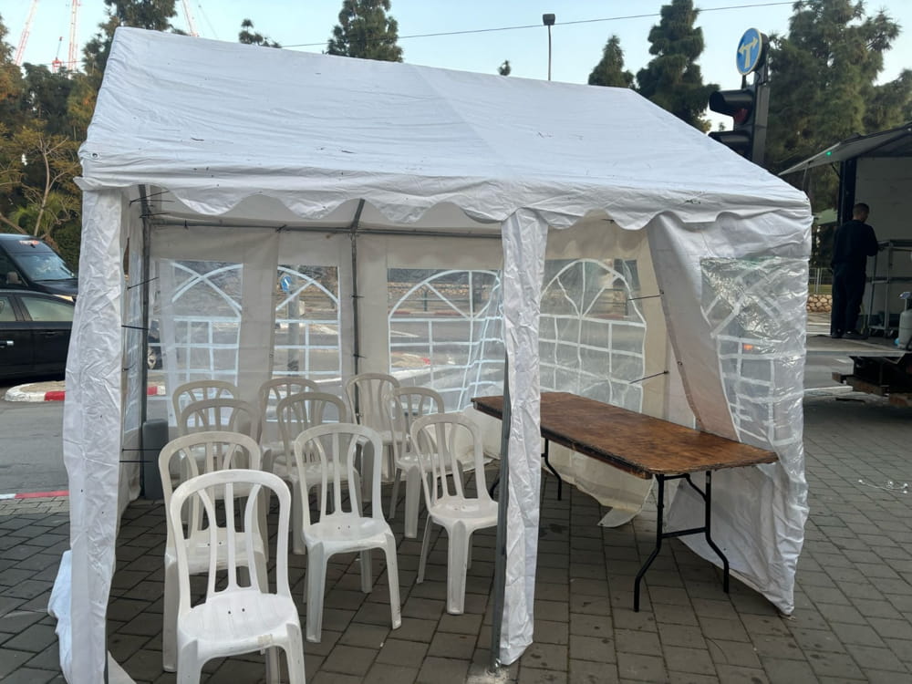 אוהל ברזל 3X3