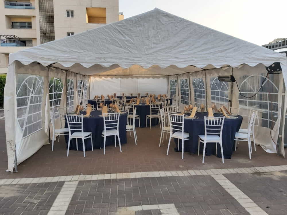 אוהל ברזל 5X10