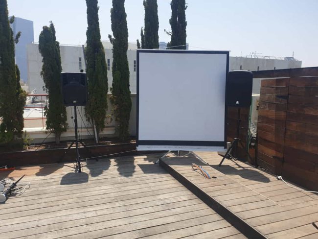 השכרת מסכים לאירועים